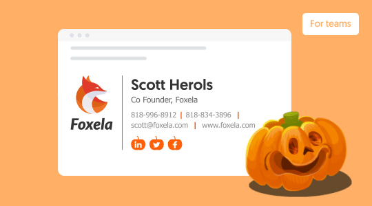 pumpkenised halloween email signature gif